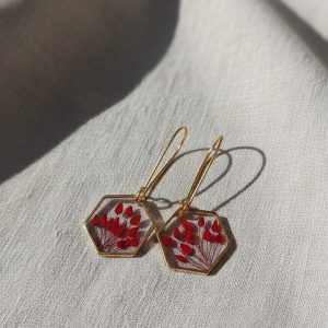 Pendientes Emi (Hexágono)