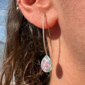 Pendientes Leo (Iridiscente)